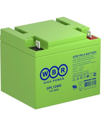 WBR GPL12400. Аккумулятор герметичный свинцово-кислотный. WBR во Владимире
