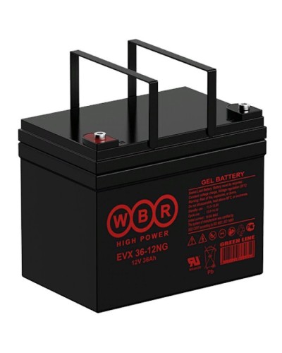 WBR EVX36-12G. Аккумулятор герметичный свинцово-кислотный. WBR во Владимире