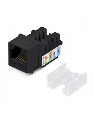 WR-KJ-RJ45-C5E-90-SW-BK. Вставка Keystone Jack RJ-45. WRLine во Владимире