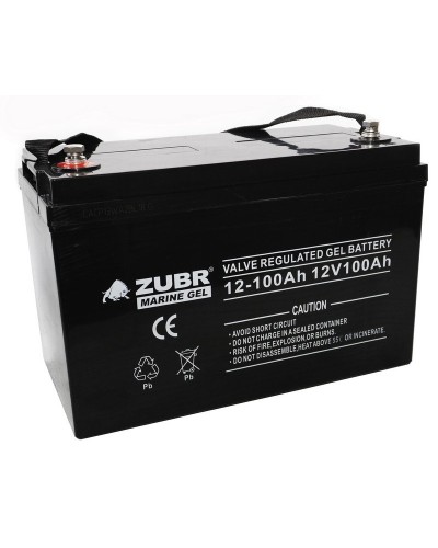 ZUBR MARINE GEL NPG 12-100 (12V, 100Ah). Аккумулятор герметичный свинцово-кислотный. ZUBR во Владимире