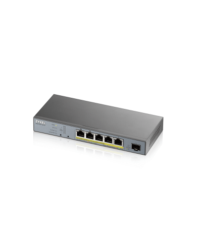 GS1350-6HP-EU0101F. L2 коммутатор PoE+ для IP-видеокамер. ZYXEL во Владимире