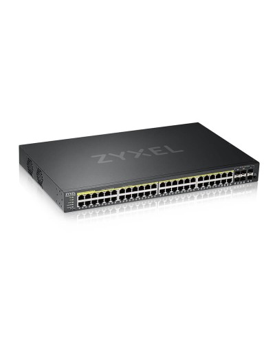 GS2220-50HP-EU0101F. Коммутатор гибридный L2 PoE+ rack 19. ZYXEL во Владимире