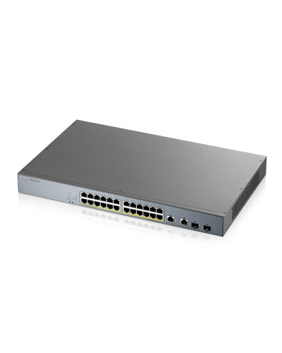 GS1350-26HP-EU0101F. L2 коммутатор PoE+ для IP-видеокамер rack 19. ZYXEL во Владимире