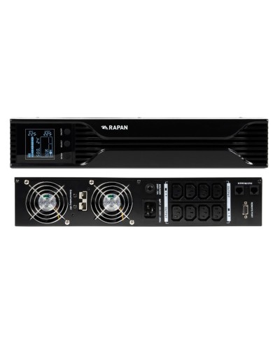RAPAN-UPS 3000 RACK+4х9Ah (RAPAN-UPS 3000-RACK-IN-4х9-E) (8960). Бесперебойный источник питания. Бастион во Владимире