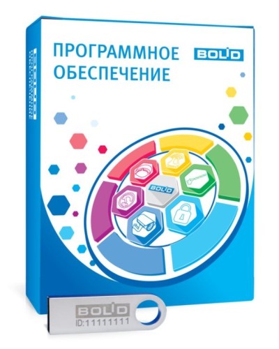 АРМ ПЦО Эгида исп.03 (2000). Программное обеспечение с ключом защиты. Болид во Владимире