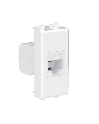 Розетка RJ-45 Avanti 1 модуль белое облако (4400661): Розетка компьютерная, без шторки модульная, кат.5е во Владимире