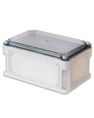 Корпус RAM box 600х300х146, высота крышки 21 мм, IP67 (563211). Корпус с фланцами и прозрачной крышкой, без монтажной платы. ДКС во Владимире
