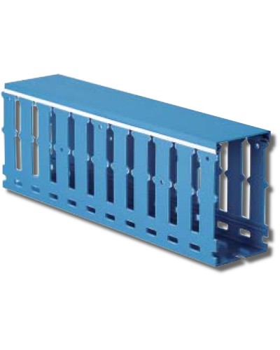 Короб перфорированный, синий RL12 25x80 (01137RL): Короб перфорированный во Владимире