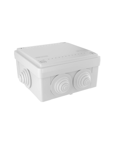 Коробка ответвительная с кабельными вводами IP55, 100х100х50 (53801). Коробка ответвительная. ДКС во Владимире