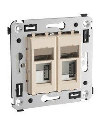 Розетка USB в стену Avanti ванильная дымка (4405543). Розетка USB. ДКС во Владимире