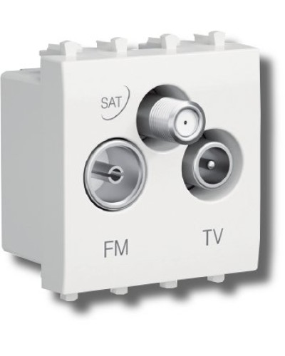 Розетка TV-FM-SAT Avanti 1 модуль ванильная дымка (4405532): Розетка TV-FM-SAT во Владимире
