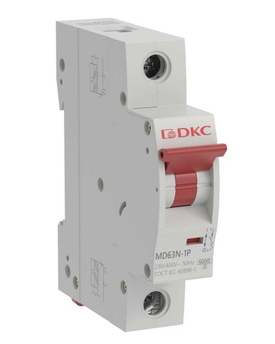 YON max MD63N 1P 32А 6кА C (MD63N-1PC32). Автоматический выключатель. ДКС во Владимире