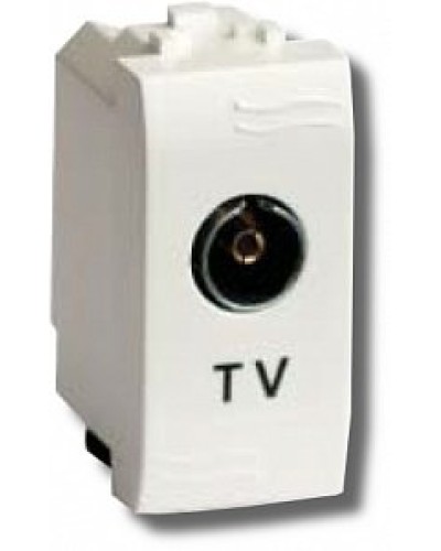 Розетка TV Brava универсальная 1 модуль слоновая кость (75721S): Розетка TV во Владимире