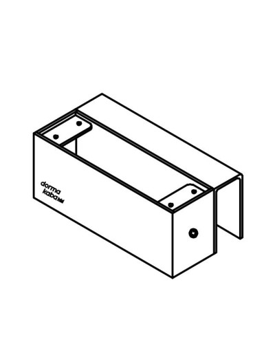DBA-101 Glass Comfort. Комплект монтажный для цельностеклянной створки, для совместной работы с замком DB100.. dormakaba во Владимире