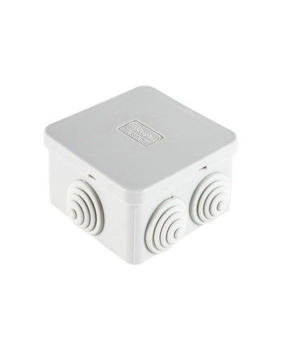 Коробка JBS070 70х70х40, 6 вых., IP44, серая (44056). Коробка монтажная. Экопласт во Владимире