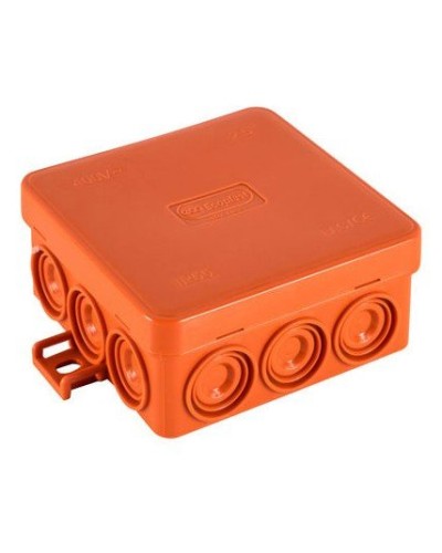 Коробка JBL085 85х85х38, 12 вых., 4P (0,15...6мм²) (43755HF): Коробка монтажная, огнестойкая, без галогена во Владимире