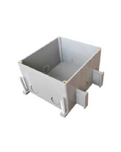Коробка для люков в пол на 2 поста BOX/2+2ST66 (70125): Коробка для люков в пол на 2 поста 45х45мм + 2 модуля 45х22,5 (70025), пластик во Владимире