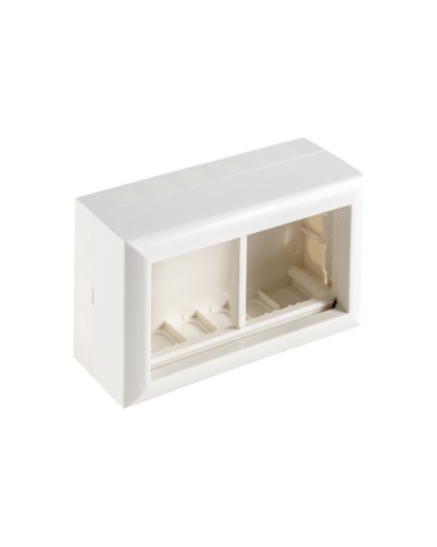 Коробка на 2 модуля для механизмов 45х45мм SM45/4 (72944): Коробка для механизмов во Владимире
