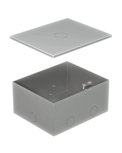 Коробка металлическая с крышкой для заливки в пол BOX/4 (70141): Коробка металлическая с крышкой для заливки в пол 159,6х133,6х75 мм, для люков 70040 во Владимире