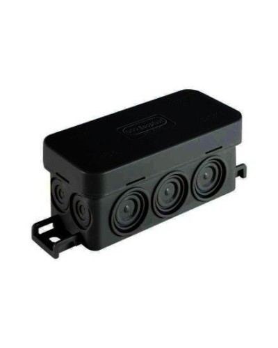 Коробка JBL090 90х42х40, 10 вых., IP55, черная (44055BL-1). Коробка монтажная. Экопласт во Владимире