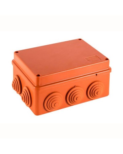 Коробка JBS150 150х110х70, 10 вых., 10P (0,15...2,5мм²) (43089HF). Коробка монтажная, огнестойкая, без галогена. Экопласт во Владимире
