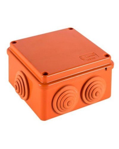 Коробка JBS100 100х100х55, 6 вых., 8P, (0,15-2,5мм²) (43407HF): Коробка монтажная, огнестойкая, без галогена во Владимире