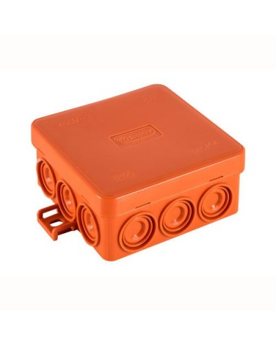 Коробка JBL085 85х85х38, 12 вых., 4P (0.15...2.5мм²) (43155HF): Коробка монтажная, огнестойкая, без галогена во Владимире