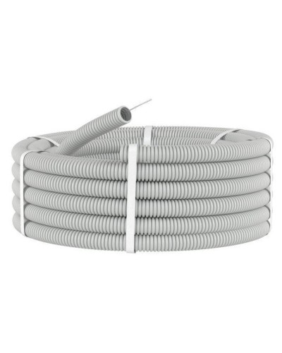 Труба HFFR тяжелая D50, серая (21150HF-GR): Труба гофрированная, с зондом, не распространяющая горение, без галогена во Владимире