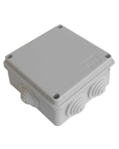 Коробка JBS100 100х100х55, 6 вых, IP55, серая (44007HF). Коробка монтажная, без галогена. Экопласт во Владимире