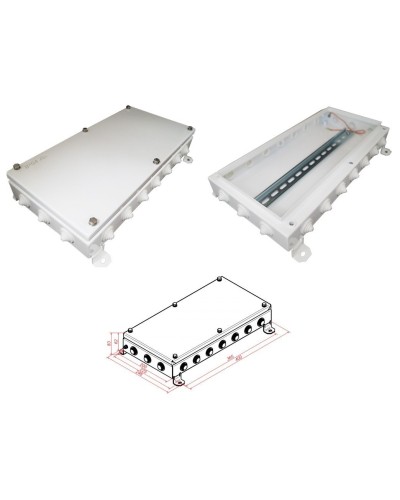 КМ IP55-2040. Коробка монтажная электротехническая. Гефест во Владимире