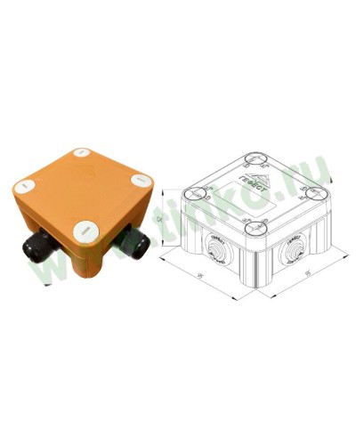 КМ-О-1010(П)(8к)-IP66(П6-12): Коробка монтажная огнестойкая во Владимире