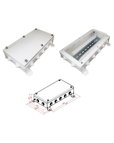 КМ IP55-1530. Коробка монтажная электротехническая. Гефест во Владимире