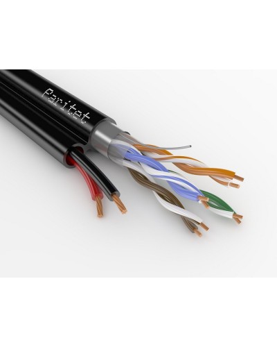 ParLan combi F/UTP4 Cat5e + 2х0,75 PE. Кабель «витая пара» (LAN) для структурированных систем связи. Паритет во Владимире