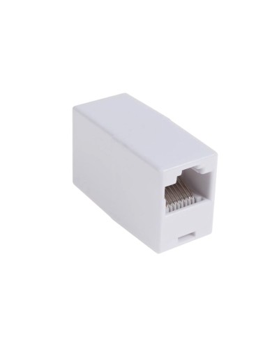 RJ-45 (розетка)-RJ-45 (розетка) (белый): Разъем распределительный во Владимире