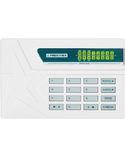 W500RL+ Optima. Объектовый прибор с встроенными GSM, РПП Ладога-РК/Ладога-РК+, и проводными шлейфами. Проксима во Владимире