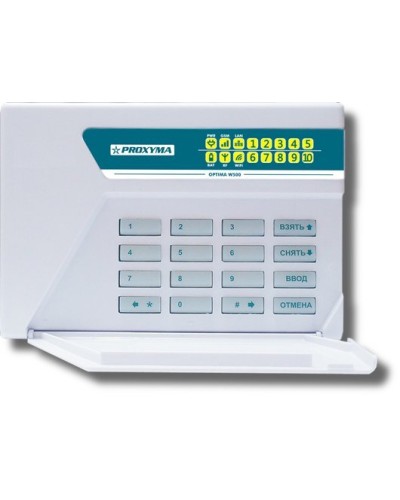 W500BL Optima. Объектовый прибор с встроенными GSM, РПП БРИЗ и Ладога-РК и проводными шлейфами. Проксима во Владимире