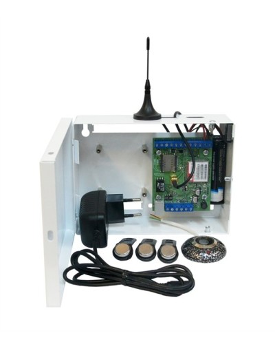 S400L-2GSM-BK12-W-li Kit Нано LAN клеммники (li-ion АКБ 2800мАч, цвет белый). Устройство оконечное объектовое приемно-контрольное c GSM и LAN коммуникаторами. Проксима во Владимире