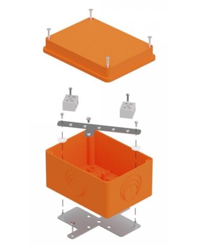 Коробка огнестойкая 150х110х90 E15-E120 для о/п (40-0351-FR10.0-4). Коробка огнестойкая для открытой установки. Промрукав во Владимире