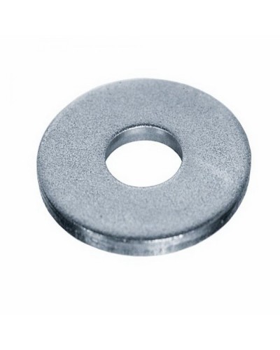 Шайба с широкими полями (кузовная) оцинкованная M12 (DIN 9021) (100 шт) (PR08.3927). Шайба с широкими полями. Промрукав во Владимире