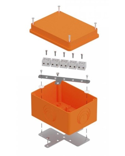 Коробка огнестойкая 150х110х90 E15-E120 для о/п (40-0351-FR1.5-10). Коробка огнестойкая для открытой установки. Промрукав во Владимире