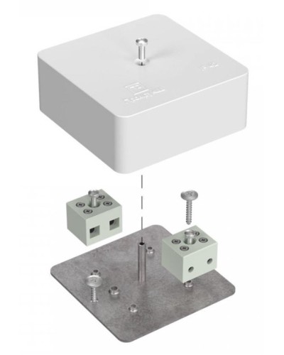 Коробка огнестойкая 75х75х30 (40-0450-FR6.0-4). Коробка огнестойкая для открытой установки. Промрукав во Владимире