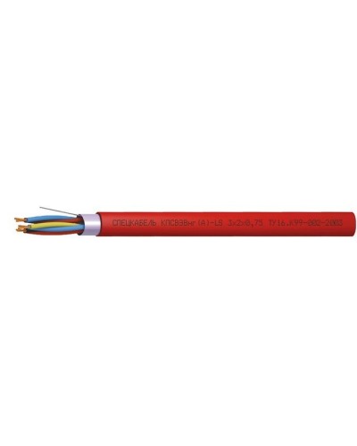 КПСВЭВнг(А)-LS 4х2х0,75 (Спецкабель). Кабель симметричный для систем сигнализации и управления, групповой прокладки, с пониженным дымо- и газовыделением. Спецкабель во Владимире