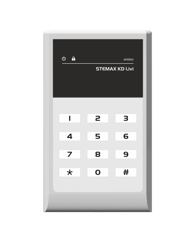 STEMAX KD Livi (серый). Беспроводная кнопочная кодовая панель. Стелс НПП во Владимире