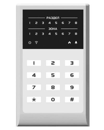 МИРАЖ-КД-04 (grey). Кнопочная кодовая панель. Стелс НПП во Владимире