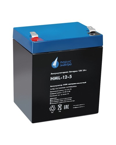 HML-12-5. Аккумулятор герметичный свинцово-кислотный. Связь инжиниринг во Владимире