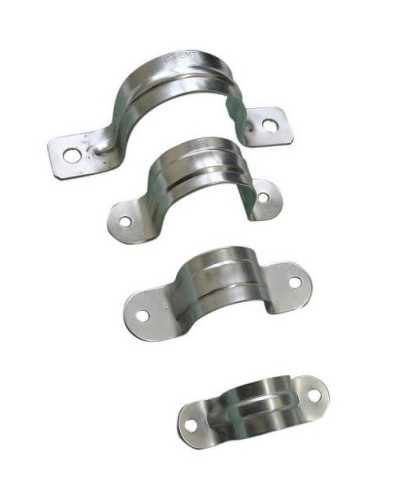 Скоба двухлапковая D60-63 (50 шт) (zeta41627) СД 60-63. Скоба металлическая двухлапковая. ЗЭТА во Владимире
